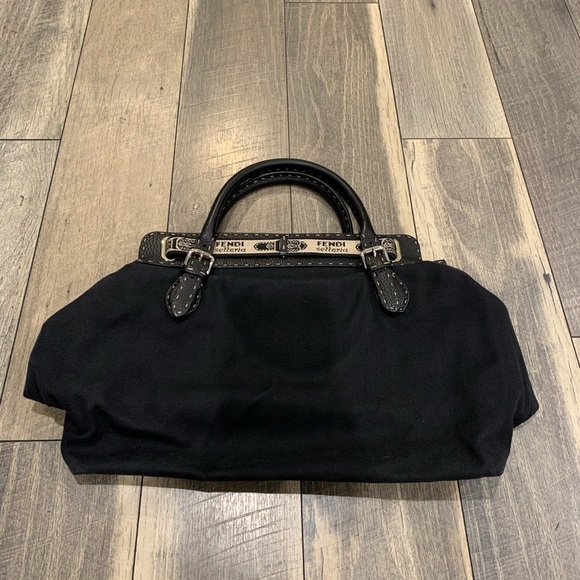 FENDI black Selleria grand borghese bag - Picture 10 of 10